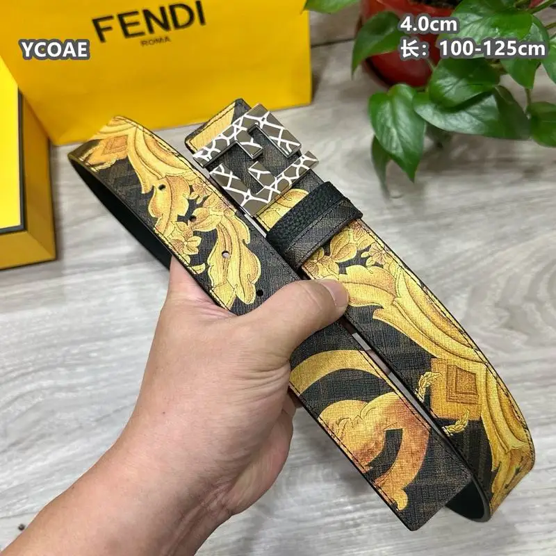 Fendi belt 40mmX100-125cm 8L149